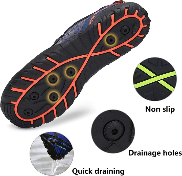 SAGUARO Badeschuhe Damen Herren Wasserschuhe Aquaschuhe Barfuss Schuhe Schnell Trocknend Strandschuh