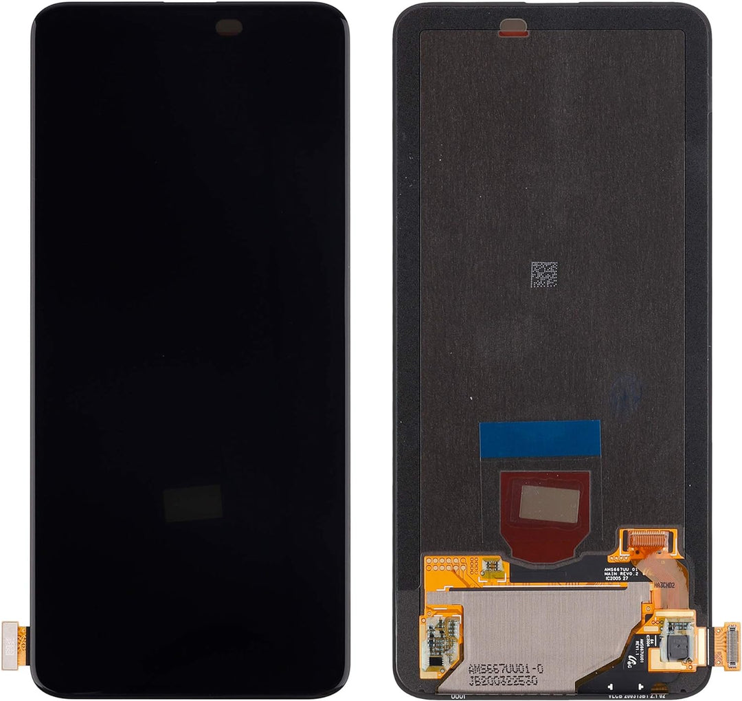swark AM-OLED Display Kompatibel mit Poco F2 Pro M2004J11G/ K30 Pro (Schwarz Ohne Rahmen) LCD Displa