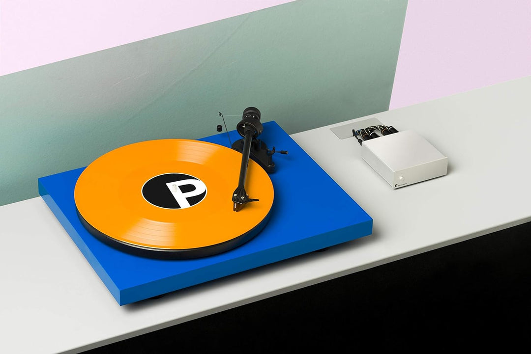 Pro-Ject Phono Box S2 Ultra, Diskrete MM/MC Phono Vorstufe (Schwarz), Schwarz