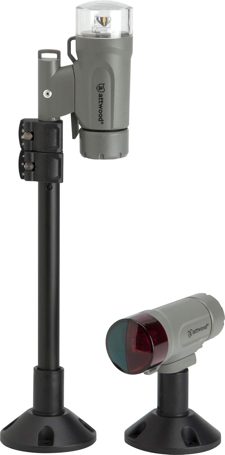 Attwood Marine Attwood PaddleSport Portable Navigation Light Kit - Screw Down or Adhesive Pad - Gray
