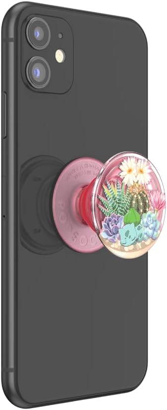 PopSockets Telefongriff mit expandierendem Ständer, Süsser PopSocket - Bulbasaur Terrarium Bulba