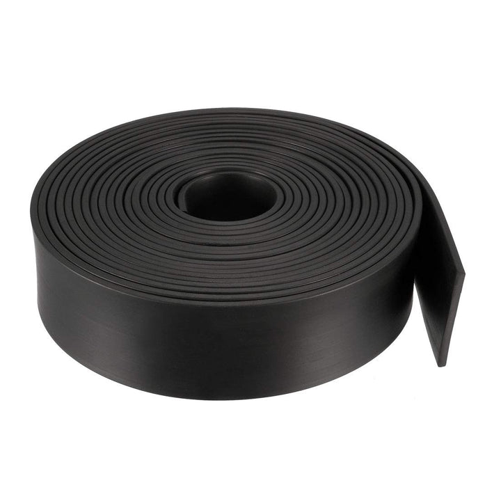 sourcing map Gummidichtung Gummistreifen Massiver Rechteck 40mm Breit, 3mm Dick, 5 Meter Lang, Schwa