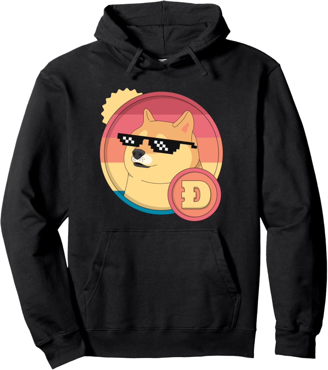Dogcoin Münze für Kryptowährungs-Händler Pullover Hoodie