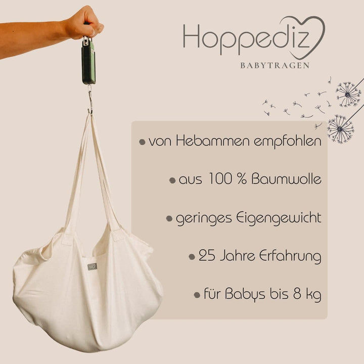 Hoppediz Wiegetuch Baby für die Hänge-Babywaage, Design Kigali, Kigali