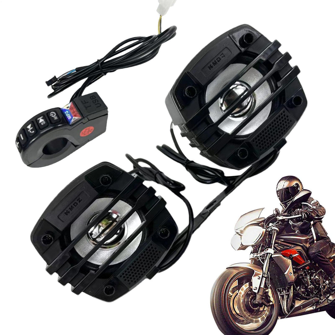 Motorrad-Lautsprecher, Motorrad-Audio-Soundsystem, Radio-Verstärker, Audio-Verstärker-System, HiFi-S