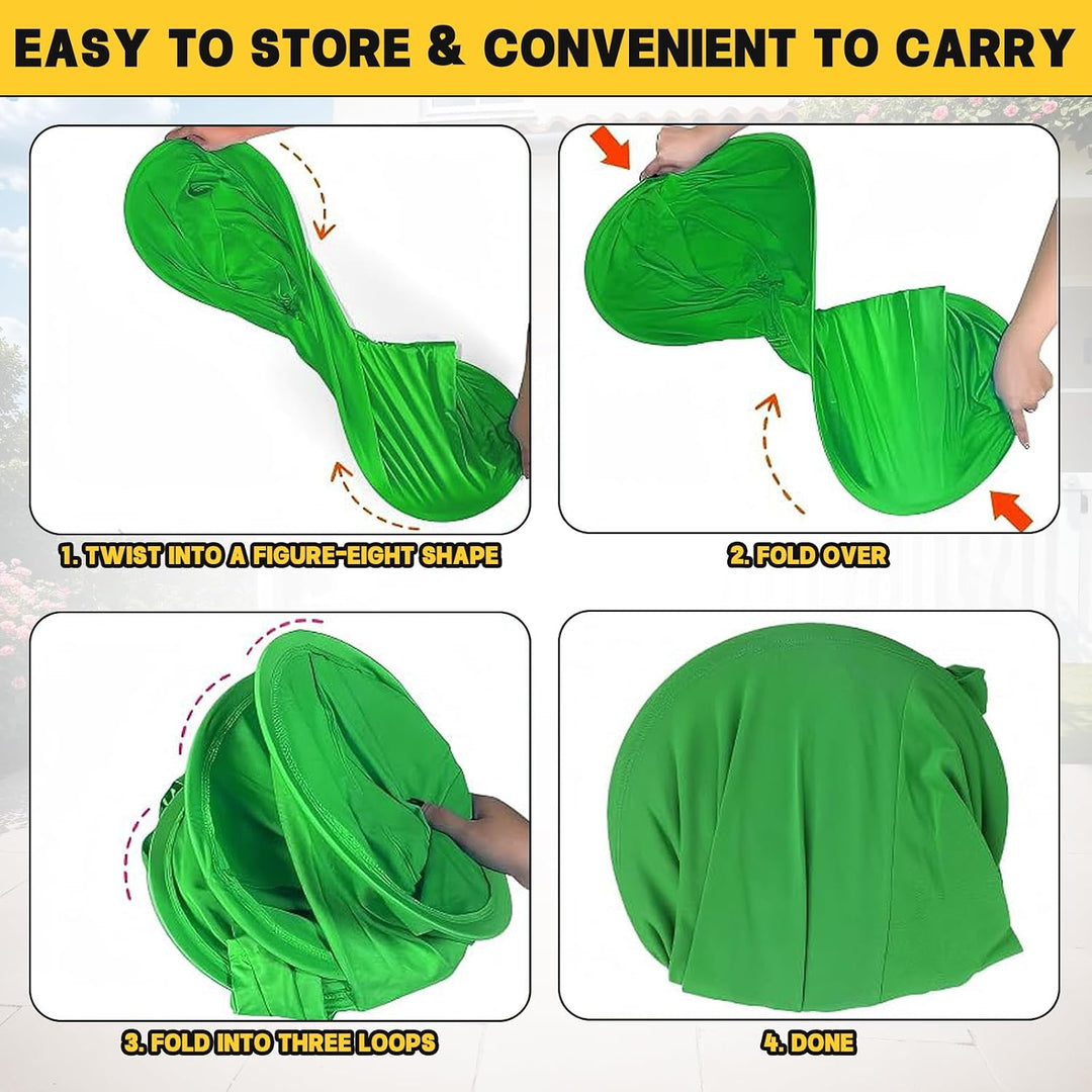 16 Stück Granny Pants Gartenspiel mit 8 Hüpfbällen und 2 Ballonpumpe
