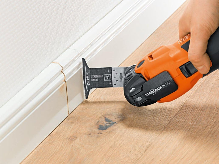 Fein 63502225240 E-Cut Standard-Sägeblatt curved Bi-Metall-Verzahnung für Holz, Gipskarton und Kunst