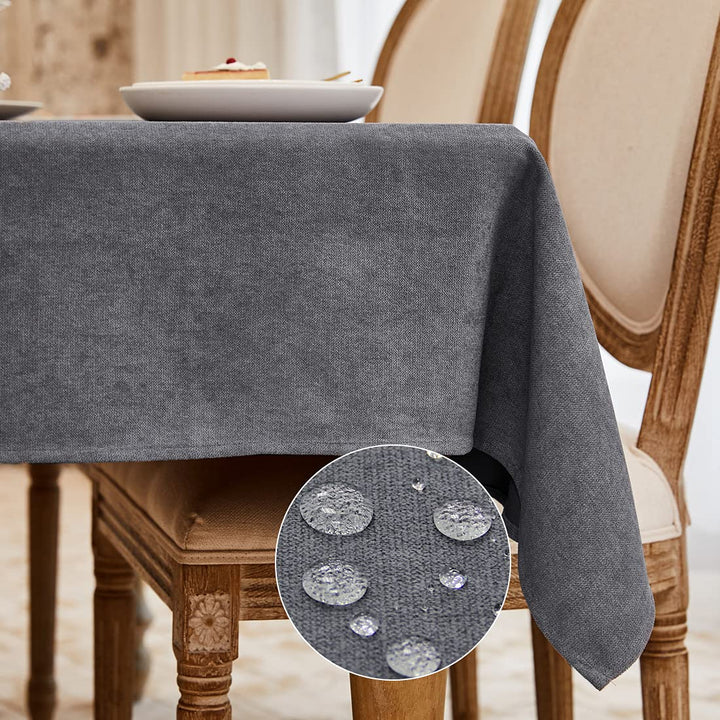 WAITER TREE Tischdecke Hochwertig Tischdecke Abwaschbar Tischtuch Pflegeleichte Tischdecke Flaumopti