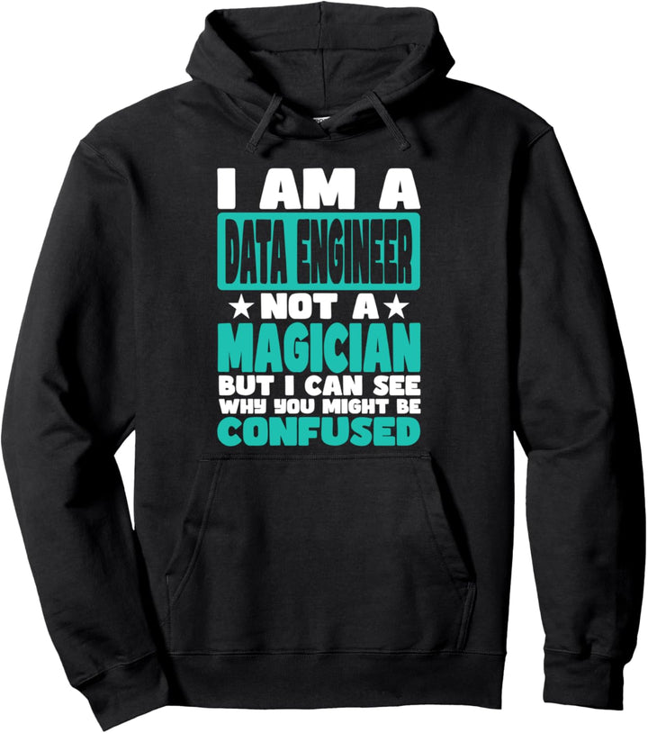 Lustiger Job Spruch für Data Engineer Pullover Hoodie