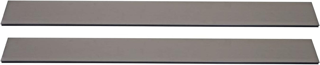Mendler 4er Set Latten für WPC-Sichtschutz Sarthe-AM - 180cm, grau | Bretter Windschutz, ca. 1qm, 18