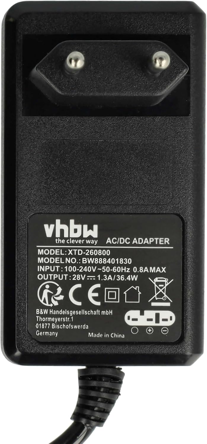 vhbw 1x Netzteil, 1x 3000 mAh Akku, 1x 20 m Niederspannungskabel kompatibel mit Husqvarna Automower