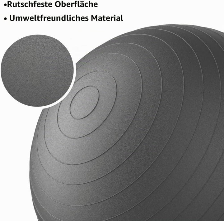 PROIRON Gymnastikball Pezziball Sitzball Trainingsball Fitnessball & Balance für Core-Training mit P