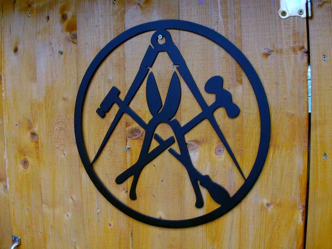 Zunftzeichen Spengler/Klempner 40cm-90cm aus 3mm Stahl, 90cm