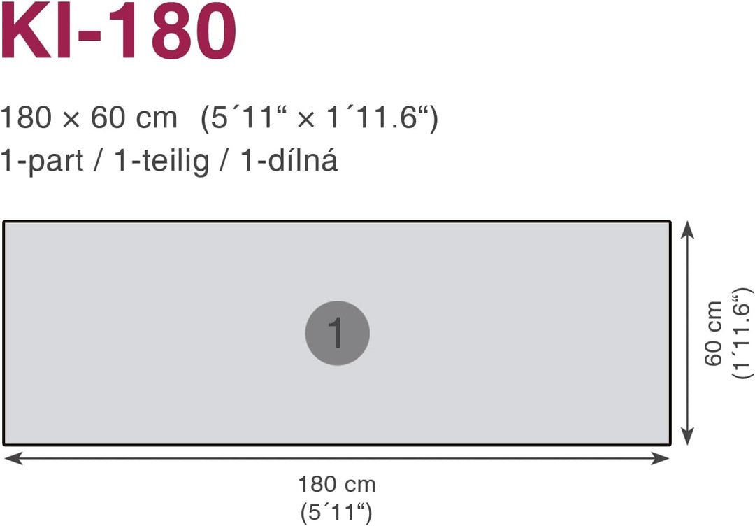 DIMEX Küchenrückwand Folie selbstklebend BLÄTTER | Klebefolie - Dekofolie - Spritzschutz für Küche |