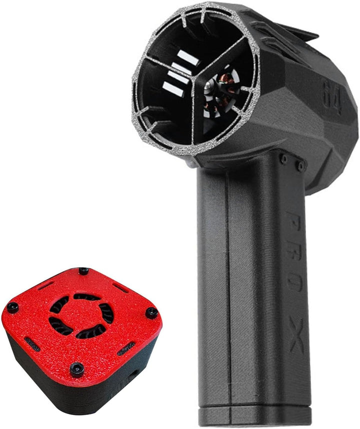 Fabater Pro X64 Mini-Turbo-Jet-Lüfter, Heftiges Gebläse des Auto-750W, 1500G Schub, 350 Km/h Windges