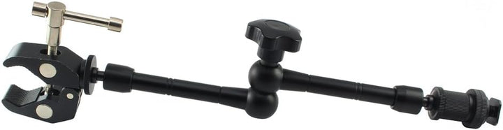 TONSHEN Einstellbar Magic Arm + Grosse Super Clamp 11 Zoll / 28 cm Crab Zangen Clip für DSLR Kamera