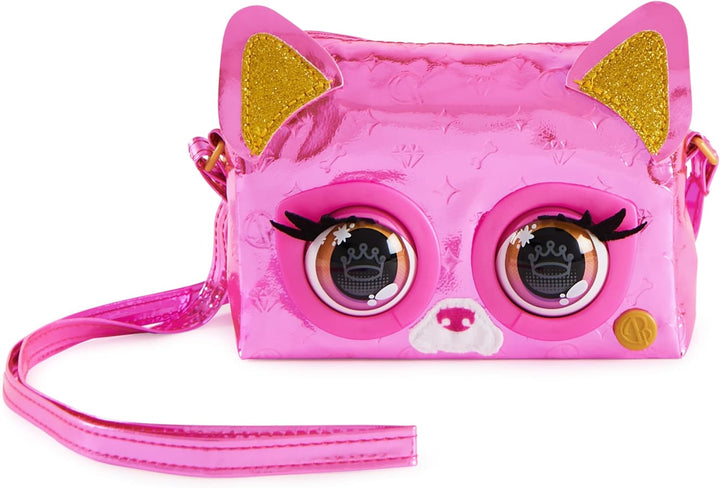 Purse Pets, Print Perfect Bamboo Boo, Interactive Pet Toy and Shoulder Bag with Over 30 Sounds and R