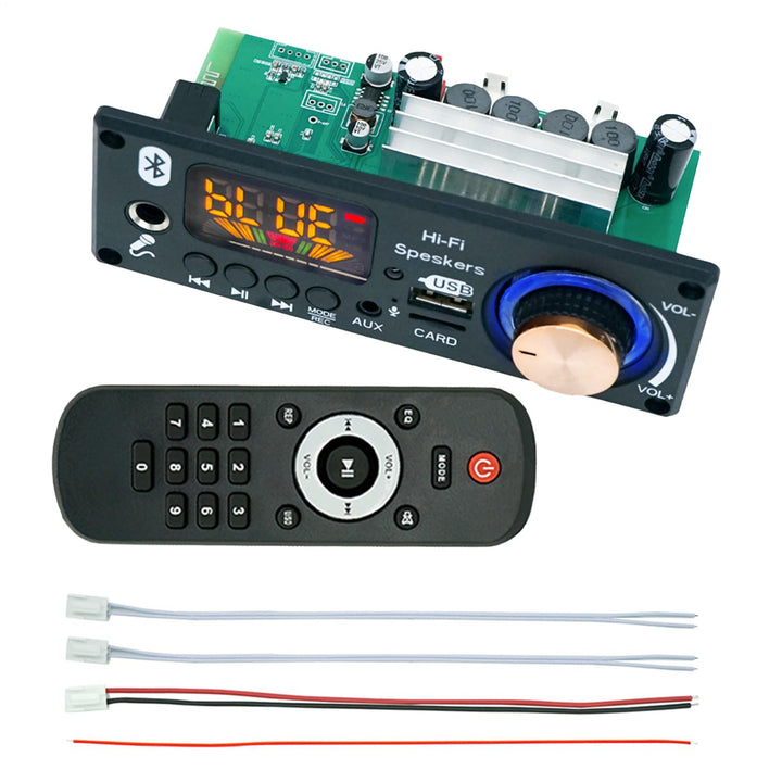 Audio Verstärker Platine,MP3-Decodermodul | 2x80W Decodier Chip Für Auto Broadcast Aufnahmefunktion