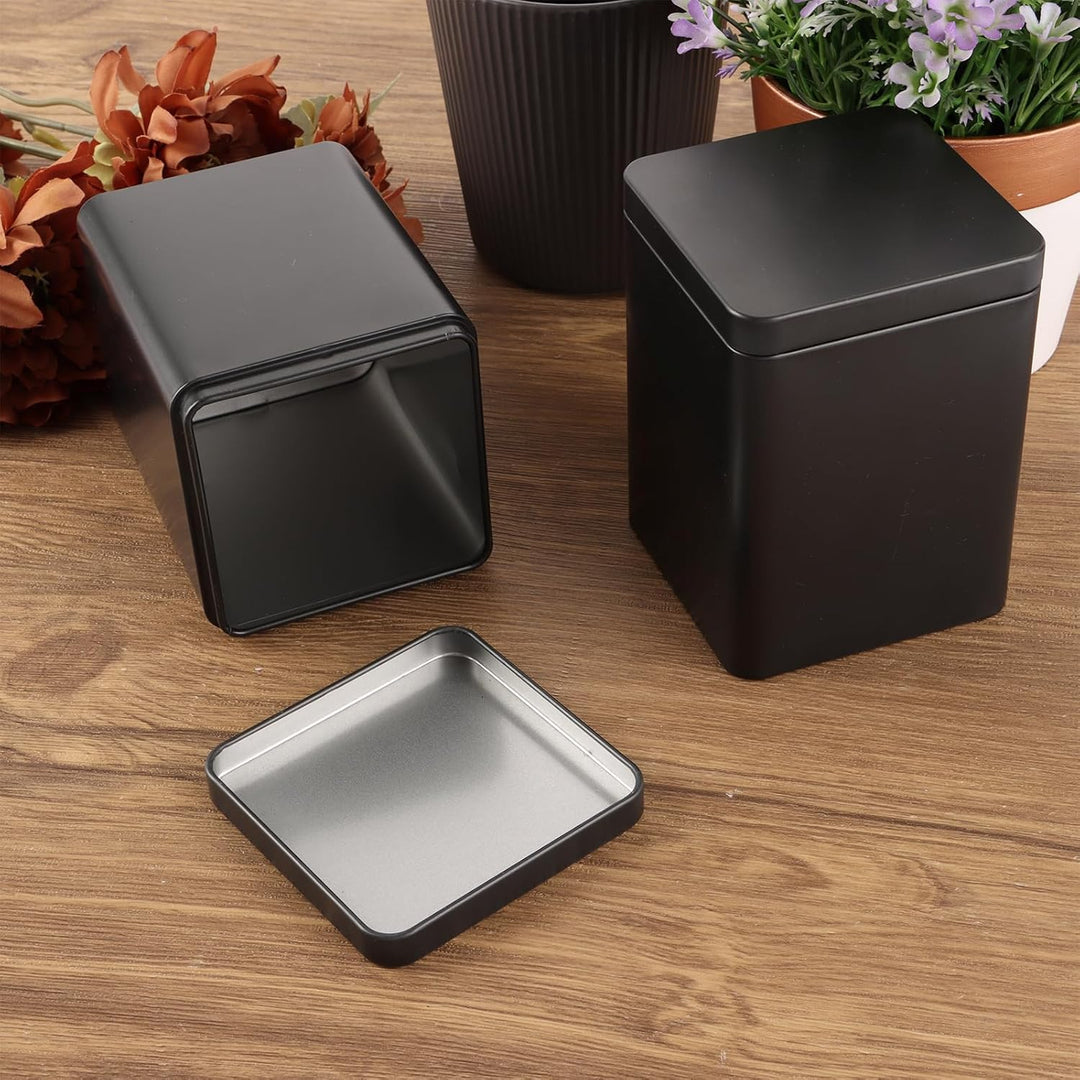 10 Stück klassische Teedosen für losen Tee, aromadicht aus Metall für je 90g Earl Grey, tee aufbewah