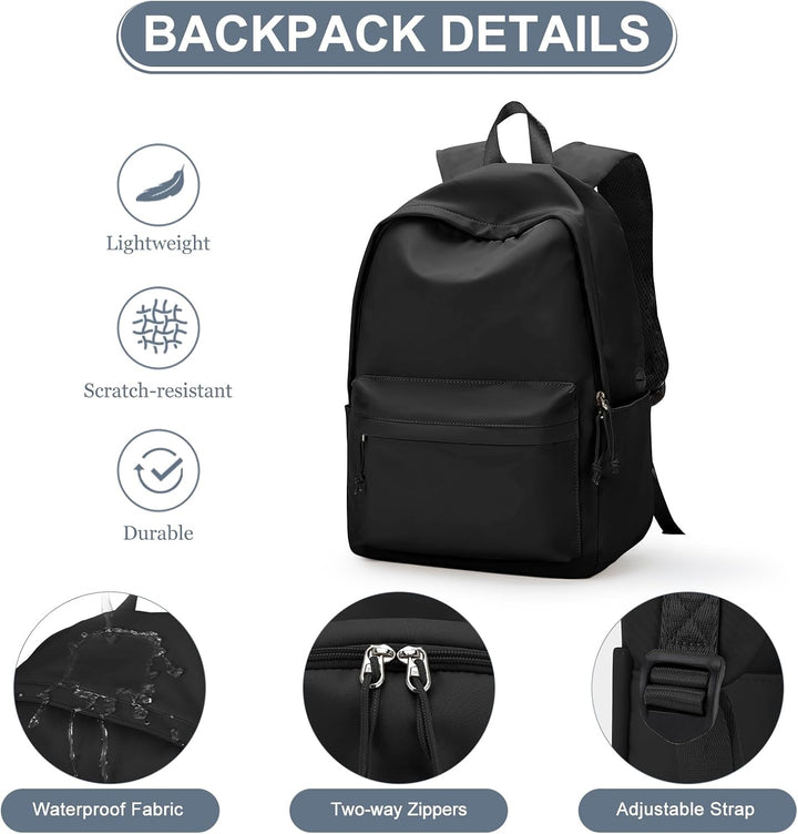 WEPLAN Schulrucksack Mädchen Jungen Causal Schultasche College Rucksack Schule Teenager Schulmädchen