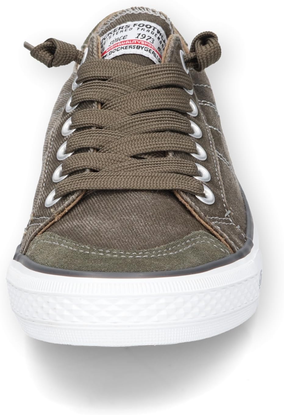 Dockers by Gerli Herren Low-Top Sneaker, Männer Halbschuhe 40 EU Khaki 850, 40 EU Khaki 850