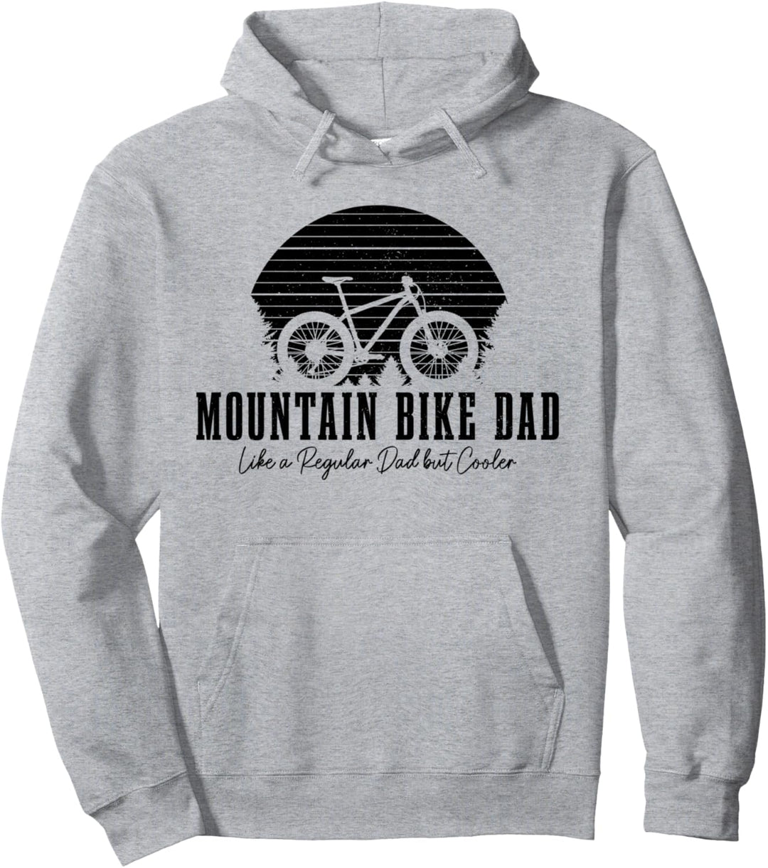 Mountainbike Dad Downhill Vintage MTB Mountainbiker Pullover Hoodie
