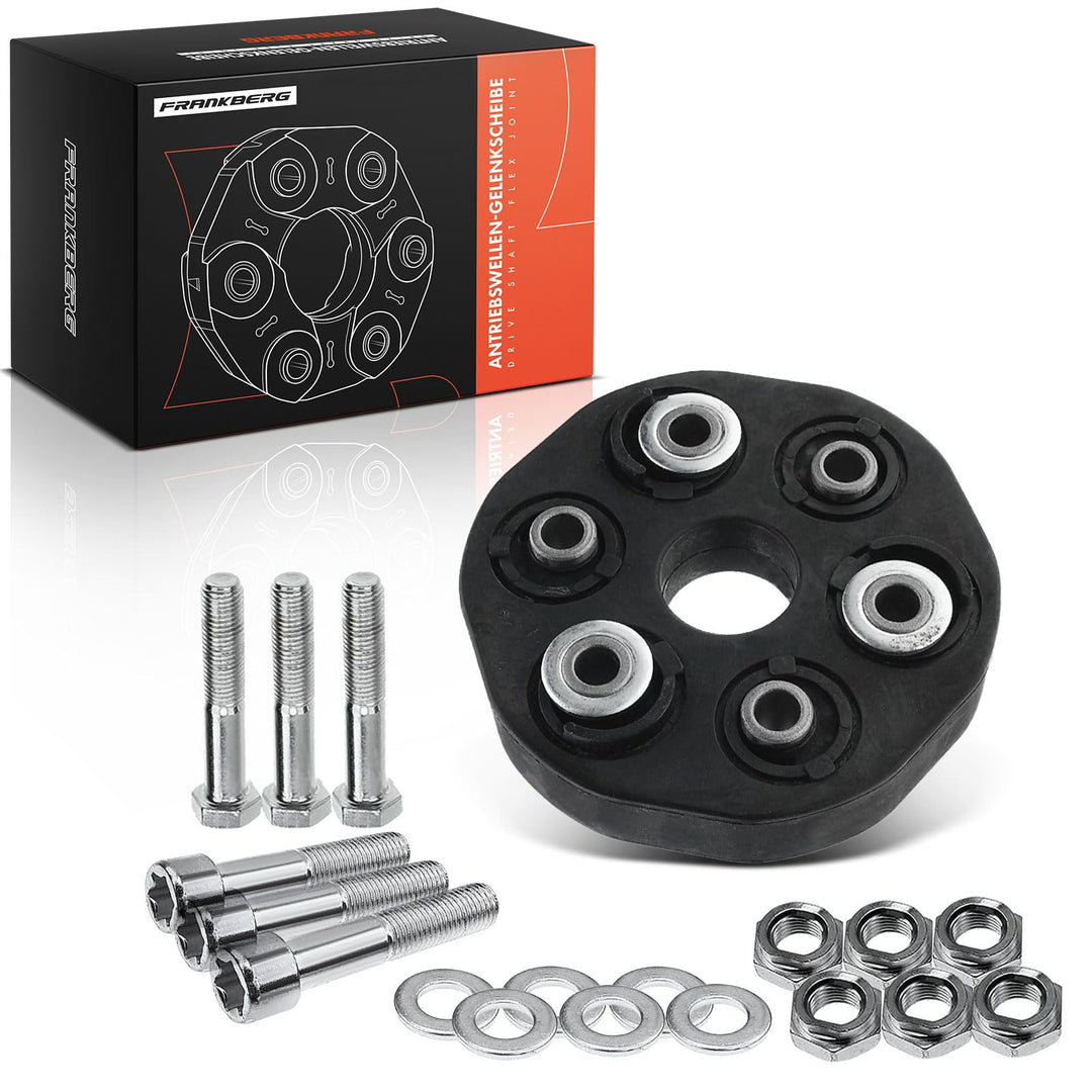 Frankberg Gelenkscheibe Kardanwelle Kompatibel mit 124 Stufenheck W124 200 D 200 E 250 D 2.0L-2.5L 1