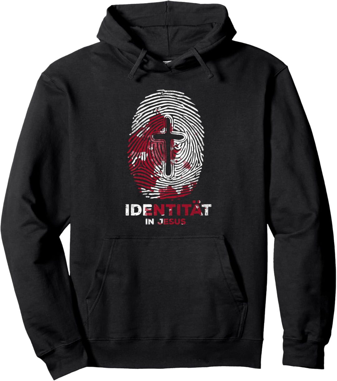 Identität in Jesus christliche Geschenke Pullover Hoodie