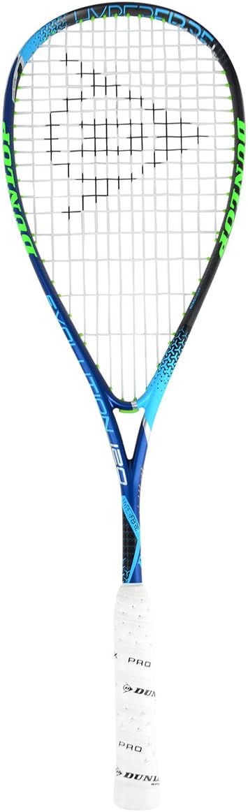 Dunlop 773252 Hyperfibre Plus Evolution Pro Nick Matthew Squashschläger Blau