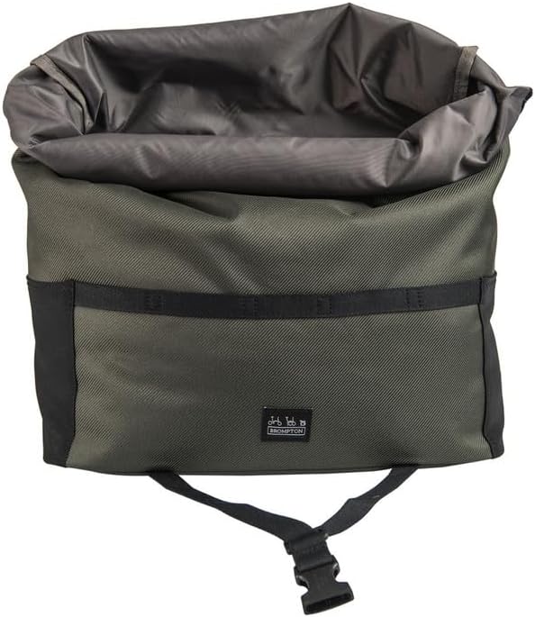 Brompton Borough Roll-Top-Tasche, Olivgrün