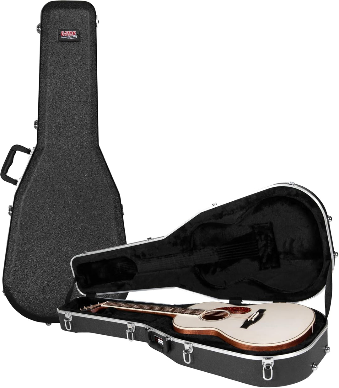 GATOR CASES ABS Deluxe case for Parlor Guitar