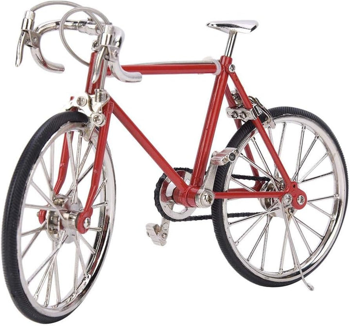 1:12 Mini Puppenhaus Fahrrad realistische Legierung Miniatur Fahrrad Fahrzeugmodell Spielzeug Puppen