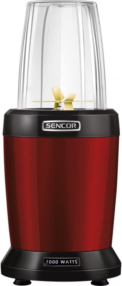 SENCOR SNB 4301RD Standmixer, Küchenmixer, Smoothie, Nutri Mixer, Soup Maker, Rot