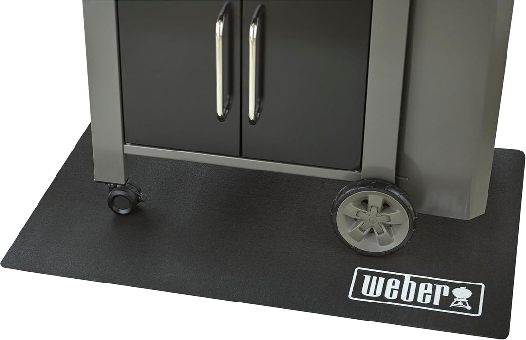 Weber 18280 Grillmatte 180x100 cm, Schwarz Single