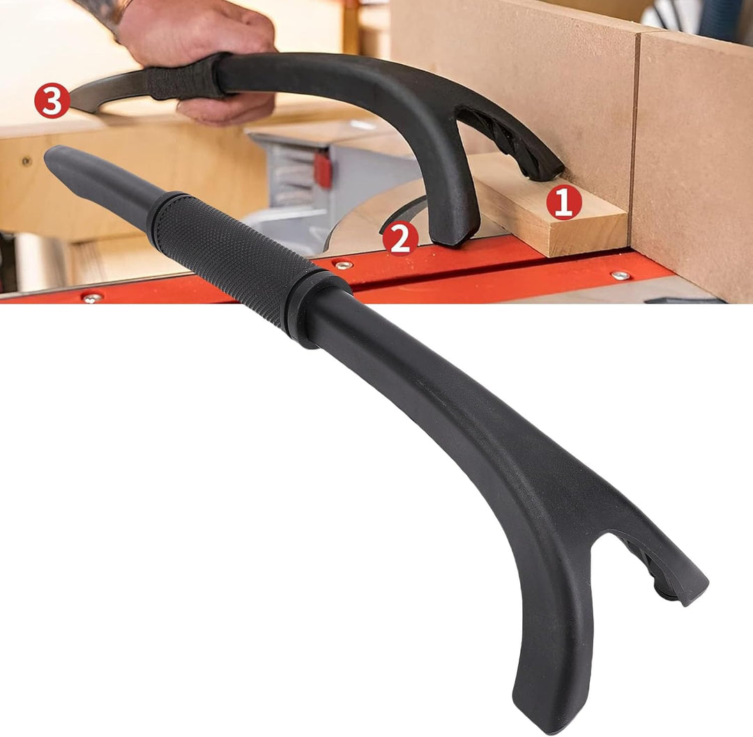 Gehrsäure -Saw Hold Down Stick mit Ergonomischem Griff, Gummifüsse Push Stick für Holzbearbeitungsti