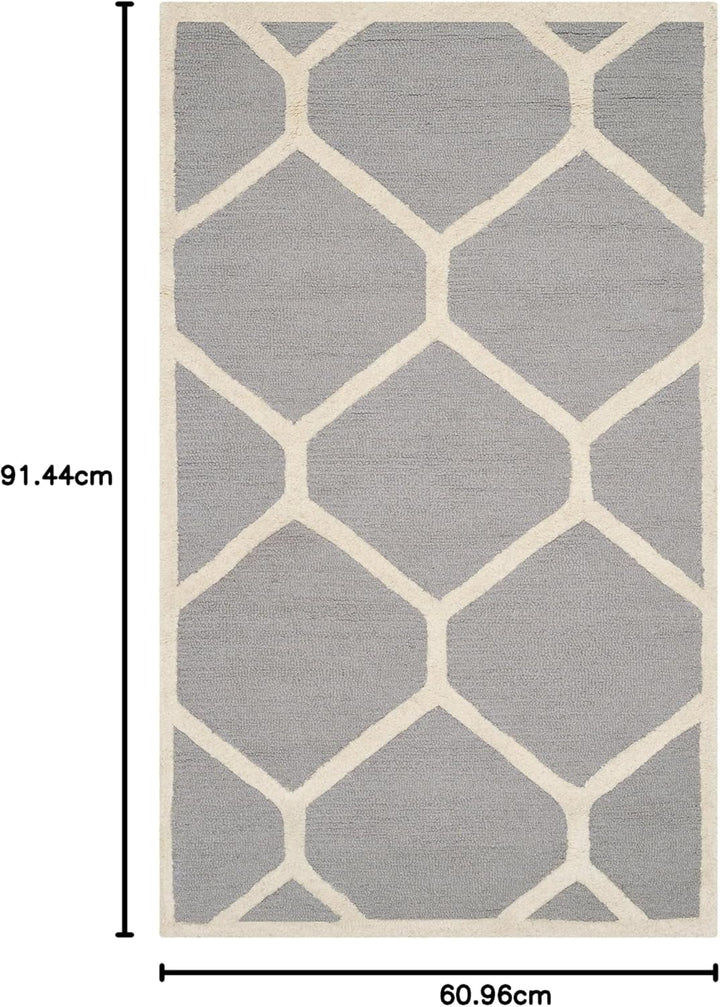 SAFAVIEH Modern Teppich für Wohnzimmer, Esszimmer, Schlafzimmer - Cambridge Collection, Kurzer Flor,