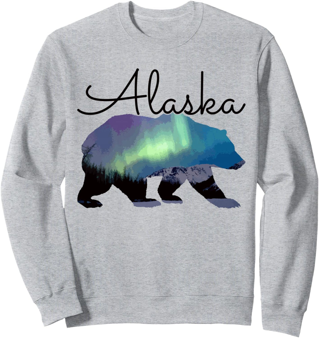 Alaska Grizzly Bär USA Souvenir Sweatshirt