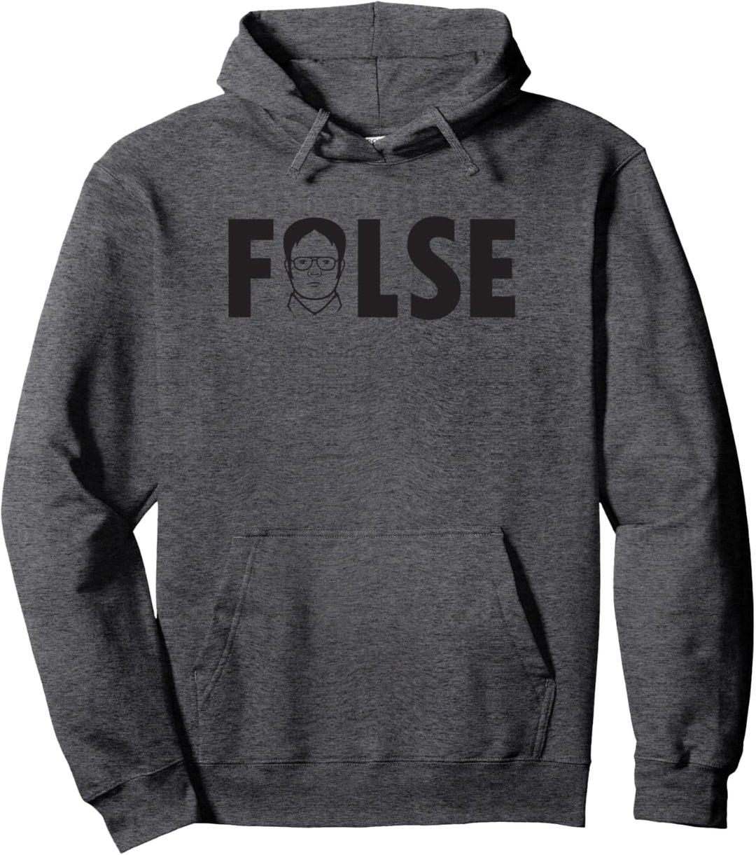 The Office Dwight Gesicht False Pullover Hoodie