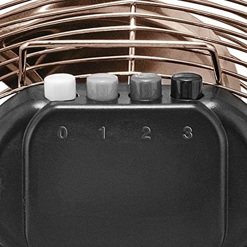 TROTEC Bodenventilator TVM 13 – 44 Watt, Neigungswinkel 100°, 3 Stufen, Ø 35 cm, kippfester Stand, l