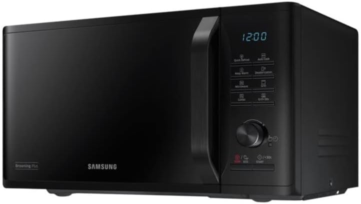 Samsung MG23K3515AK Mikrowellen-Theke, Grill, 23 l, 800 W, Schwarz