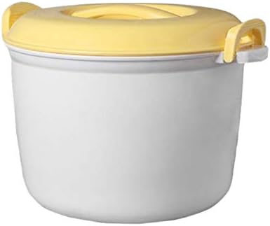 Lobamop Tragbarer Mikrowellen-Reiskocher Multifunktionsdampfer 2800 Ml Isolier-Brotdose DampfgeräTe