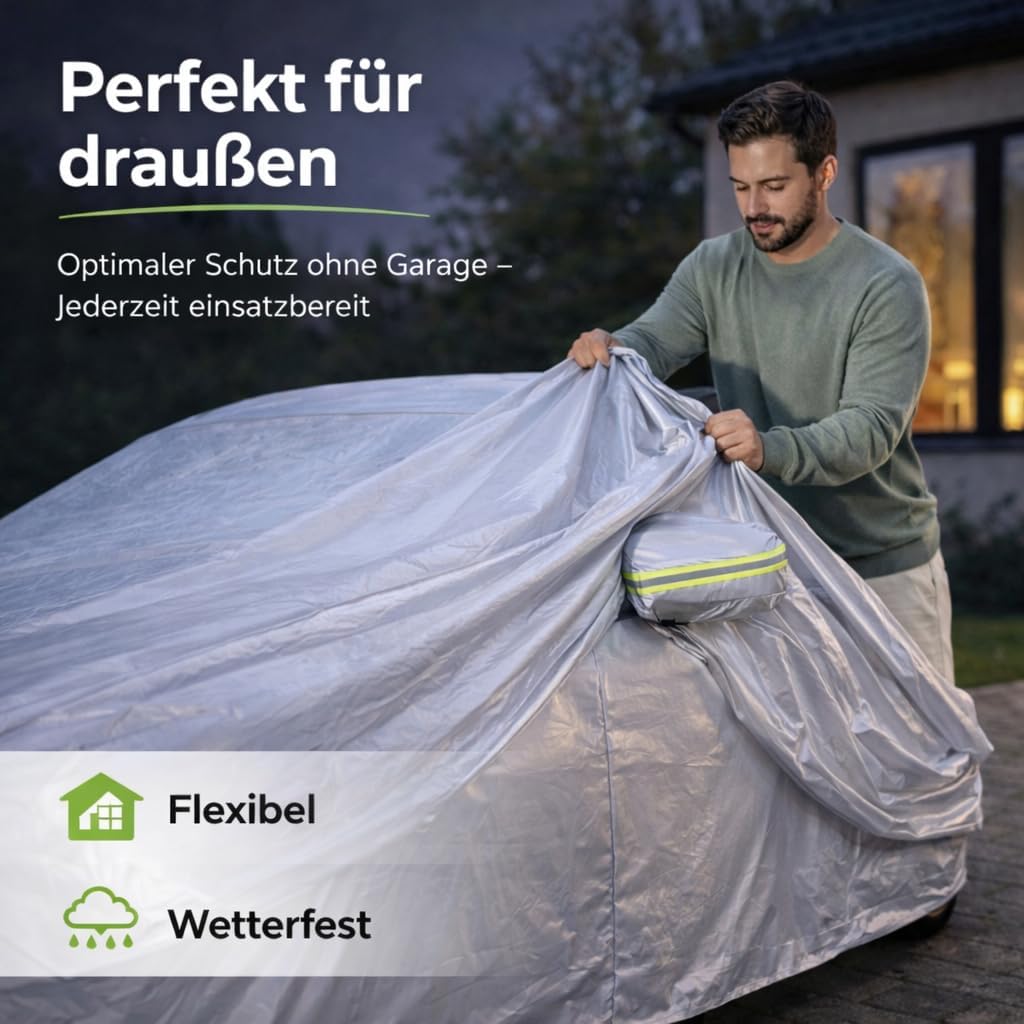 SUV Autoplane Autoschutzhülle Vollgarage Auto Garage Abdeckung - Car Cover - Abdeckplane wasserdicht
