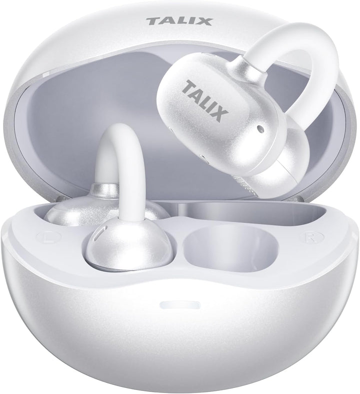 TALIX Ultra X6 Open Ear Kopfhörer,kabellose kopfhörer mit Innovatives Clip-Design, Clip On Earbuds m
