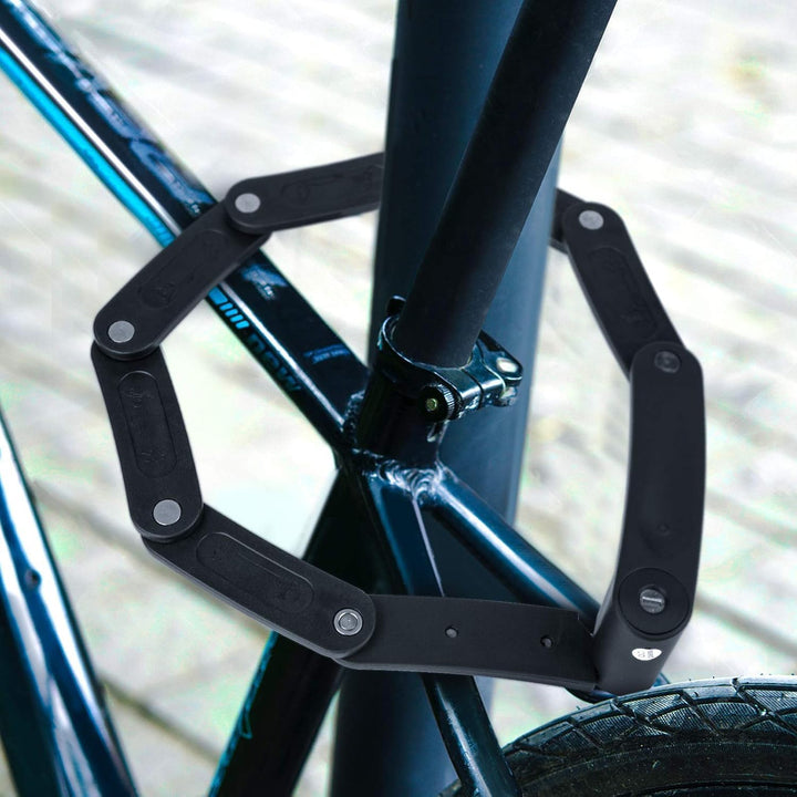 Faltbares Fahrradschloss/Faltschloss/Mit Hochsicherheits-Diebstahlschutz/Aus festem Stahl/Passende S
