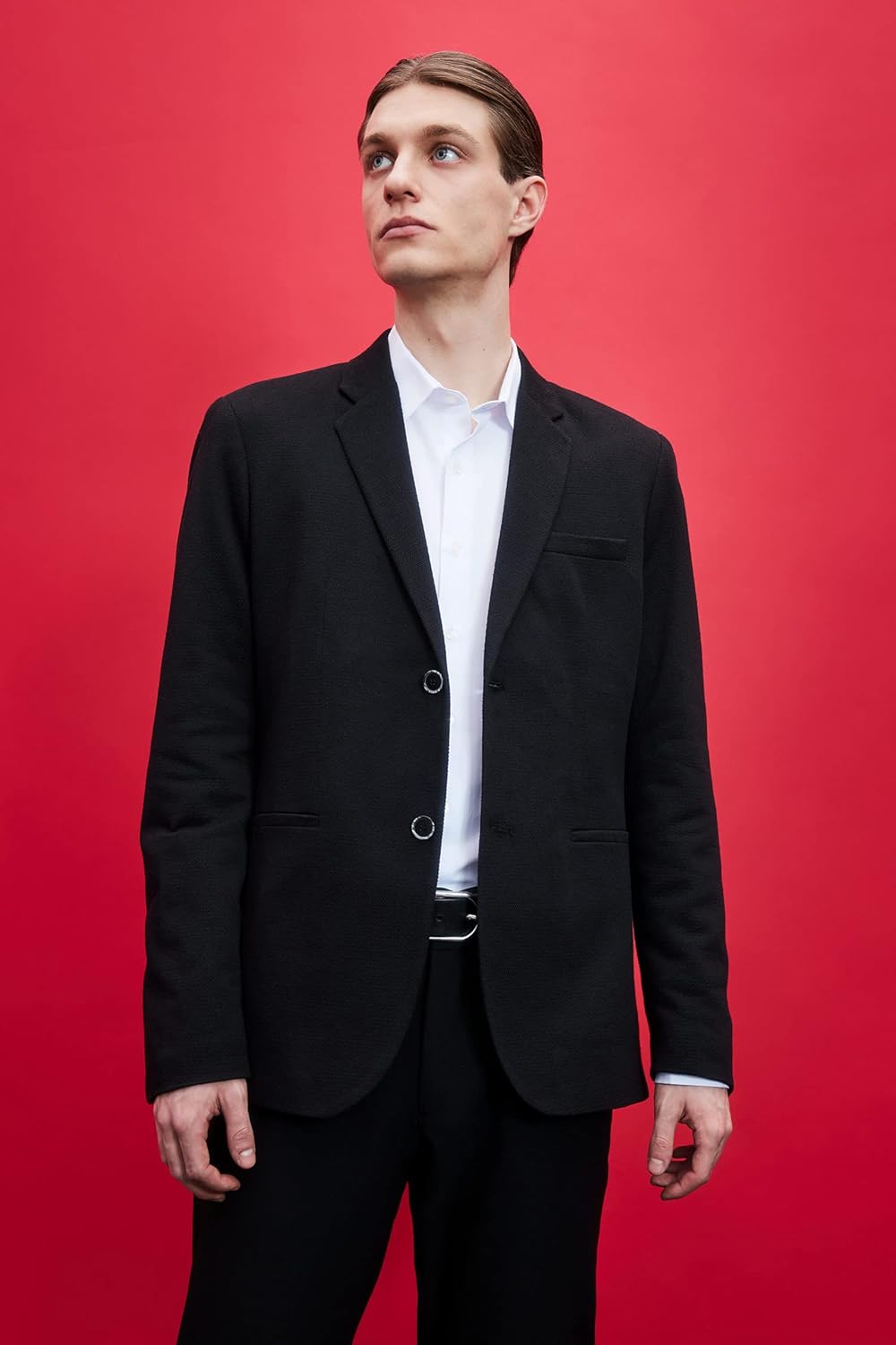 DeFacto Herren Blazer 54 Schwarz, 54 Schwarz