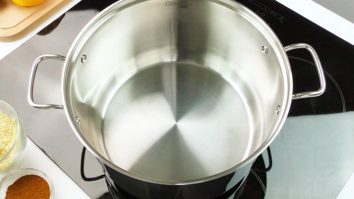 Tefal Intuition XL grosser Kochtopf, Edelstahl, 30 cm/10 l, Induktion, 5 Jahre Garantie, Edelstahl 1