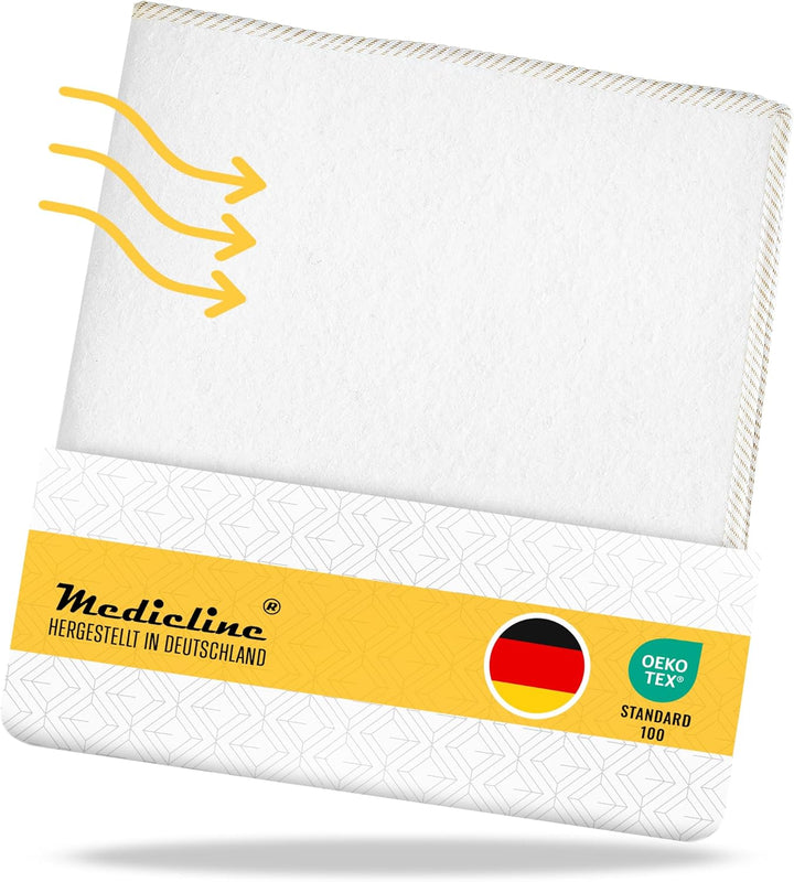 Medicline Matratzenschoner, Matratzenunterlage Filzschoner für Lattenrost 2x140x200 - Matratze - Neu