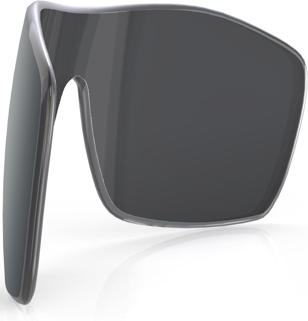 BlazerBuck Anti-salz Polarisierte Ersatzgläser für Oakley Turbine Rotor OO9307 Silberchrom Polarisie