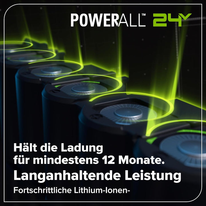 Greenworks 24V Akku-Multifunktionswerkzeug, 8 variable Geschwindigkeiten, bis zu 18.000 OPM, LED-Lic
