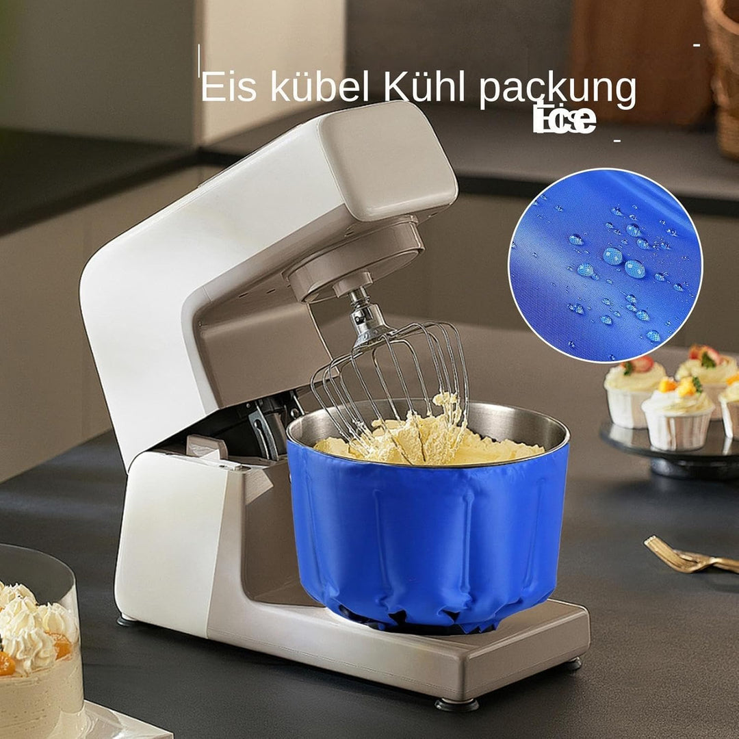 Ice Bucket Cooling Wrap - Freezer Ice Pack | Ìce Pack for 7L Mixer | Reusable Gel Cooling Sleeve for
